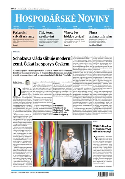 E-magazín HN 236 - 8.12.2021 - Economia, a.s.