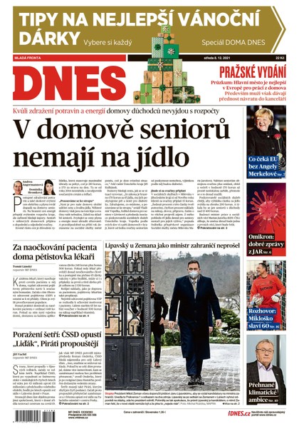 E-magazín MF DNES - 8.12.2021 - MAFRA, a.s.