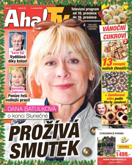 E-magazín Příloha AHA! Tv - 9.12.2021 - CZECH NEWS CENTER a. s.