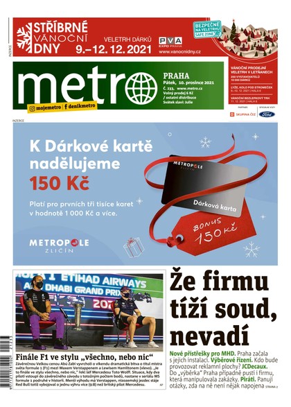 E-magazín METRO - 10.12.2021 - MAFRA, a.s.