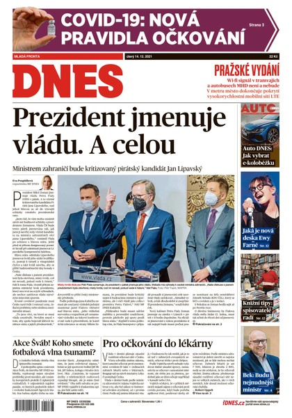 E-magazín MF DNES - 14.12.2021 - MAFRA, a.s.