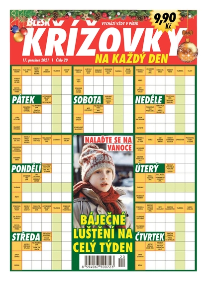 E-magazín Blesk Křížovky na každý den - 20/2021 - CZECH NEWS CENTER a. s.
