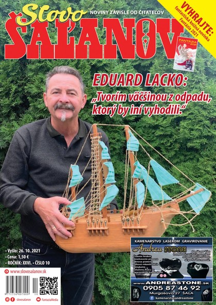 E-magazín Slovo Šaľanov 10/2021 - Fantázia media, s. r. o.
