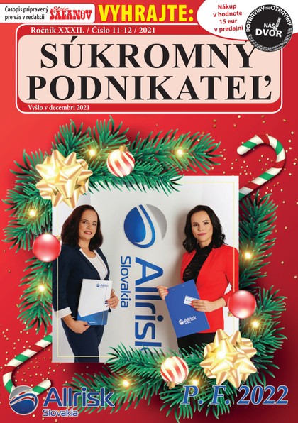 E-magazín Súkromný podnikateľ 11-12/2021 - Fantázia media, s. r. o.