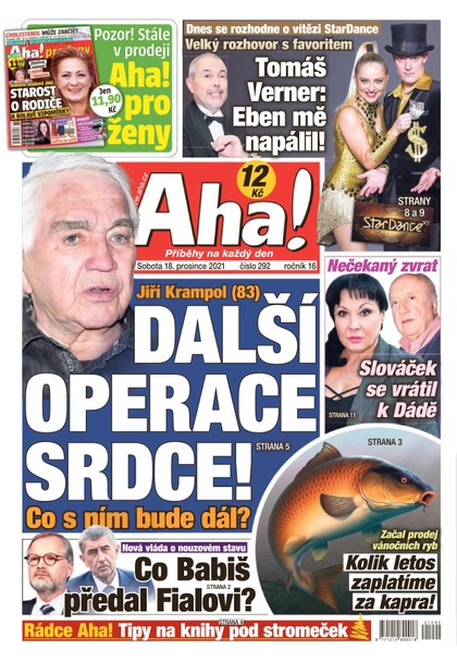 E-magazín AHA! - 18.12.2021 - CZECH NEWS CENTER a. s.