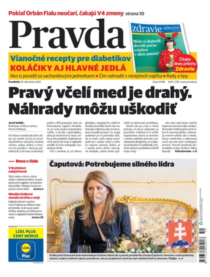 E-magazín Denník Pravda 20. 12. 2021 - OUR MEDIA SR a. s.