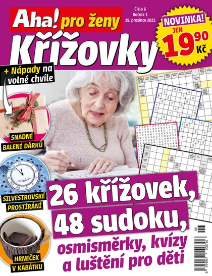E-magazín AHA! pro ženy Křížovky - 06/2021 - CZECH NEWS CENTER a. s.
