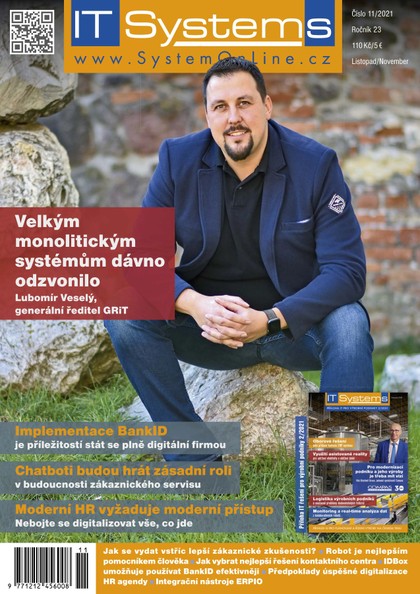 E-magazín IT Systems 11/2021 - CCB, spol. s r.o.