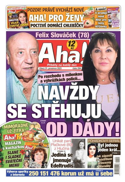 E-magazín AHA! - 21.12.2021 - CZECH NEWS CENTER a. s.