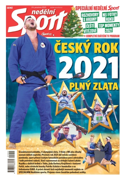 E-magazín Nedělní Sport - 26.12.2021 - CZECH NEWS CENTER a. s.