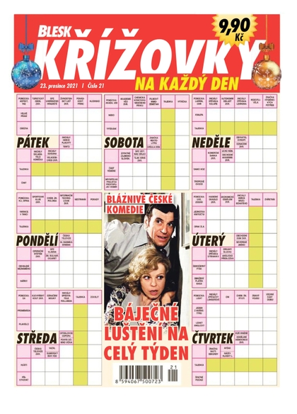E-magazín Blesk Křížovky na každý den - 21/2021 - CZECH NEWS CENTER a. s.