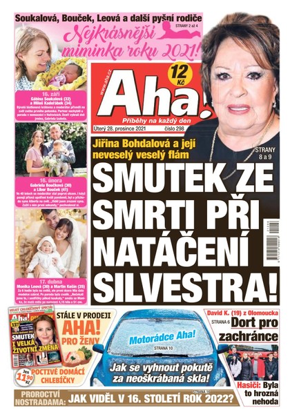 E-magazín AHA! - 28.12.2021 - CZECH NEWS CENTER a. s.