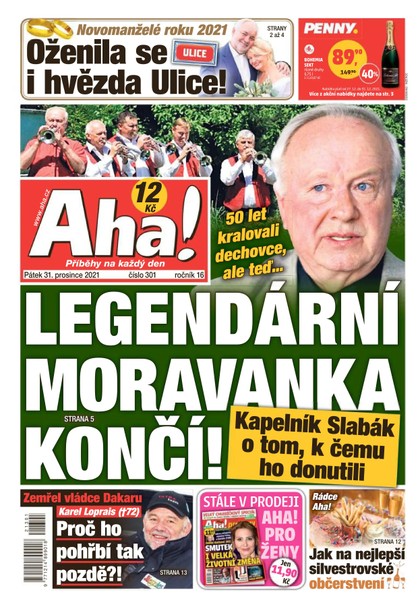 E-magazín AHA! - 31.12.2021 - CZECH NEWS CENTER a. s.