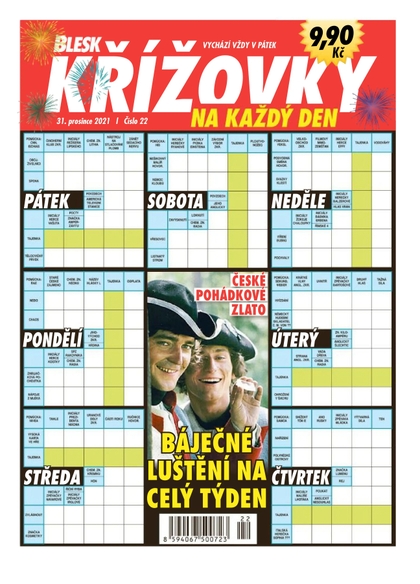 E-magazín Blesk Křížovky na každý den - 22/2021 - CZECH NEWS CENTER a. s.