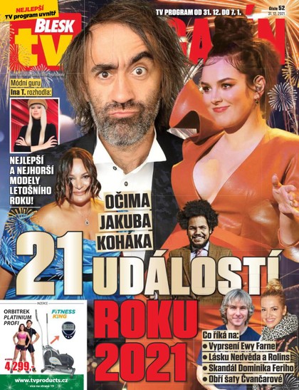 E-magazín Příloha Blesk Tv - 31.12.2021 - CZECH NEWS CENTER a. s.
