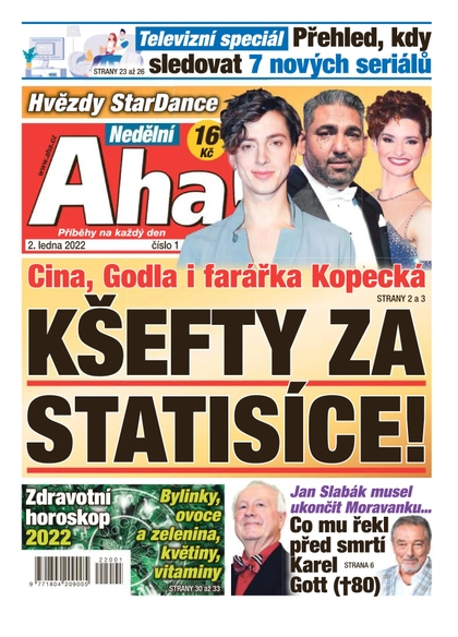 E-magazín Nedělní AHA! - 2.1.2022 - CZECH NEWS CENTER a. s.