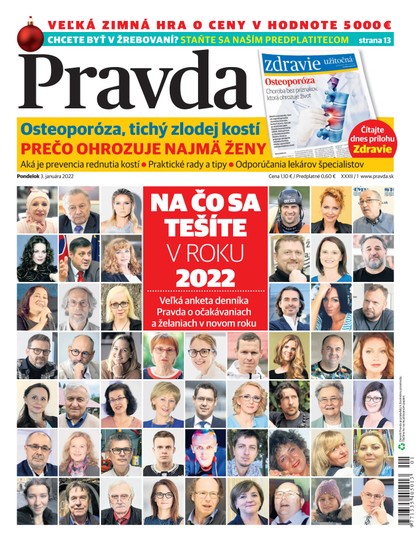 E-magazín Dennik Pravda 3. 1. 2021 - OUR MEDIA SR a. s.
