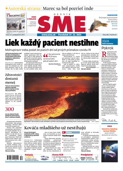 E-magazín SME 27-12-2021 - Petit Press, a.s. 