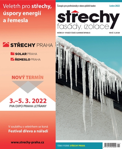 E-magazín Střechy-Fasády-Izolace 1/2022 - EEZY Publishing