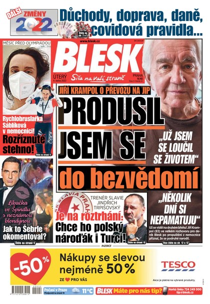E-magazín Blesk - 4.1.2022 - CZECH NEWS CENTER a. s.