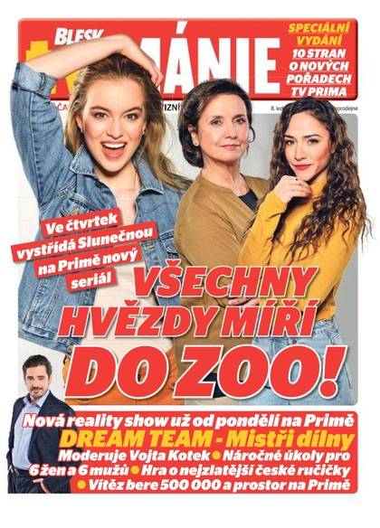 E-magazín Blesk Tv manie - 8.1.2022 - CZECH NEWS CENTER a. s.
