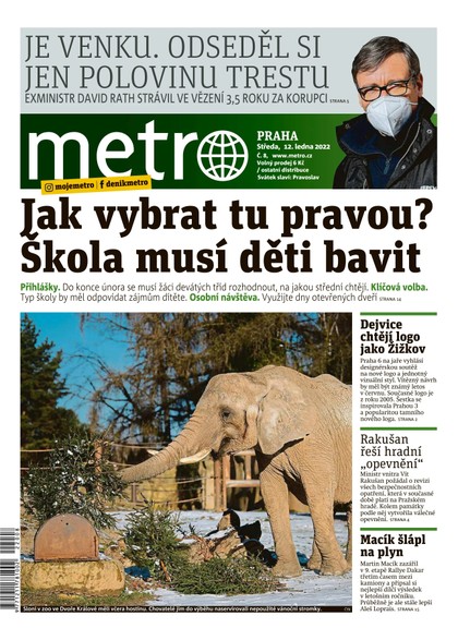 E-magazín METRO - 12.1.2022 - MAFRA, a.s.