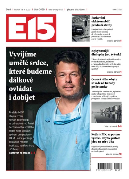 E-magazín E15 - 13.1.2022 - CZECH NEWS CENTER a. s.