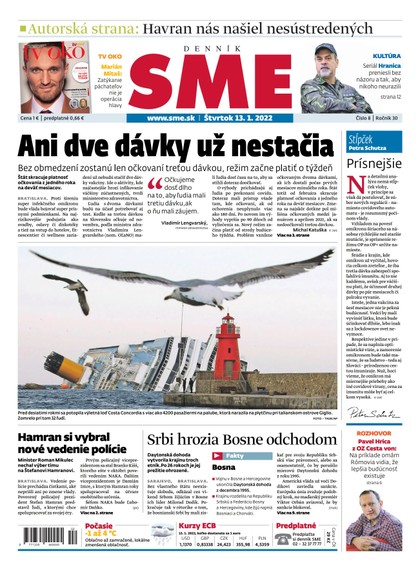 E-magazín SME 13-1-2022 - Petit Press, a.s. 