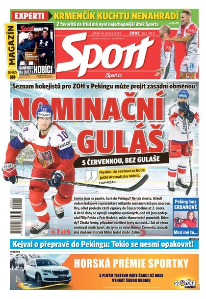 E-magazín Sport - 14.1.2022 - CZECH NEWS CENTER a. s.