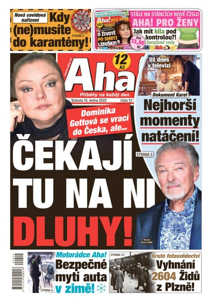 E-magazín AHA! - 15.1.2022 - CZECH NEWS CENTER a. s.