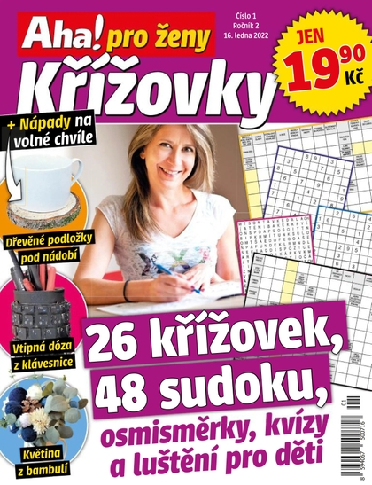 E-magazín AHA! pro ženy Křížovky - 01/2022 - CZECH NEWS CENTER a. s.
