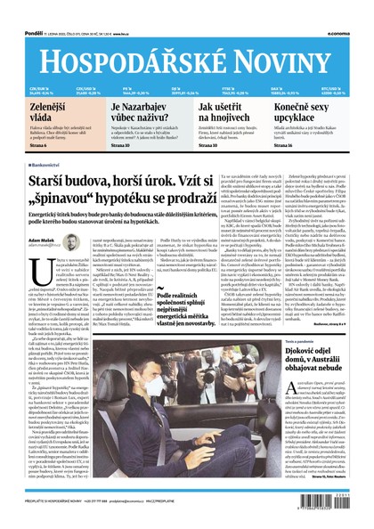 E-magazín HN 011 - 17.1.2022 - Economia, a.s.