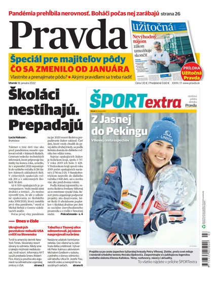 E-magazín Denník Pravda 28. 1. 2022 - OUR MEDIA SR a. s.