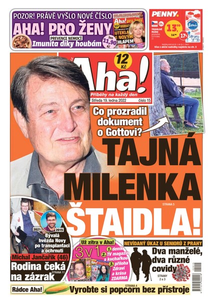 E-magazín AHA! - 19.1.2022 - CZECH NEWS CENTER a. s.