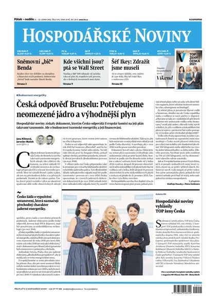E-magazín HN 015 - 21.1.2022 - Economia, a.s.