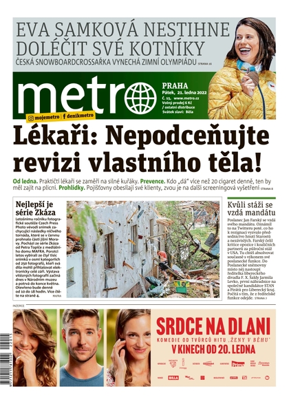 E-magazín METRO - 21.1.2022 - MAFRA, a.s.