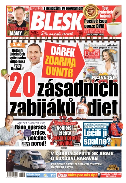 E-magazín Blesk - 21.1.2022 - CZECH NEWS CENTER a. s.
