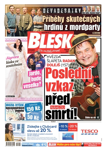 E-magazín Blesk - 25.1.2022 - CZECH NEWS CENTER a. s.