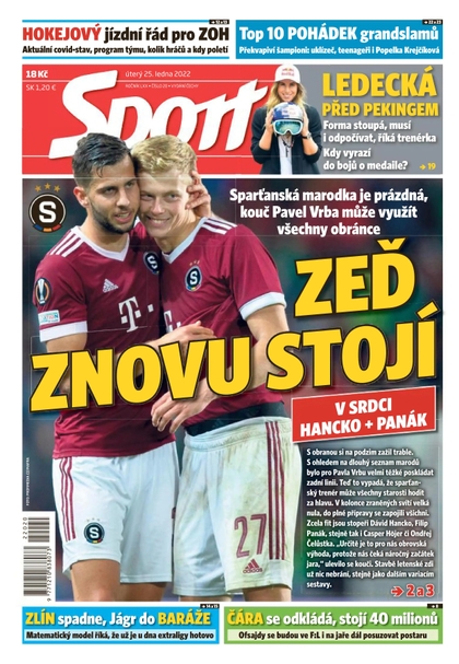 E-magazín Sport - 25.1.2022 - CZECH NEWS CENTER a. s.