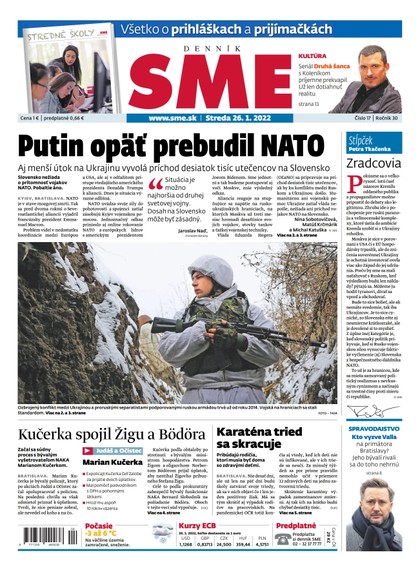 E-magazín SME 26-1-2022 - Petit Press, a.s. 