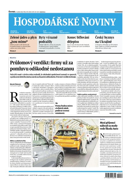 E-magazín HN 019 - 27.1.2022 - Economia, a.s.