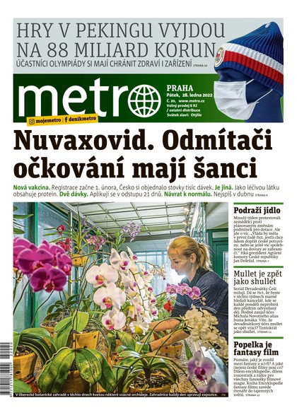 E-magazín METRO - 28.1.2022 - MAFRA, a.s.