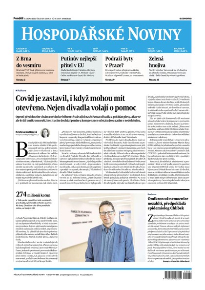 E-magazín HN 021 - 31.1.2022 - Economia, a.s.
