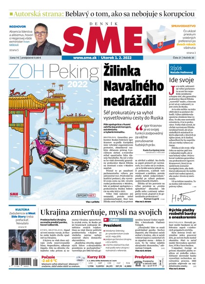 E-magazín SME 1-2-2022 - Petit Press, a.s. 