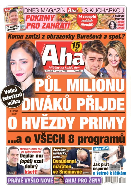 E-magazín AHA! - 3.2.2022 - CZECH NEWS CENTER a. s.