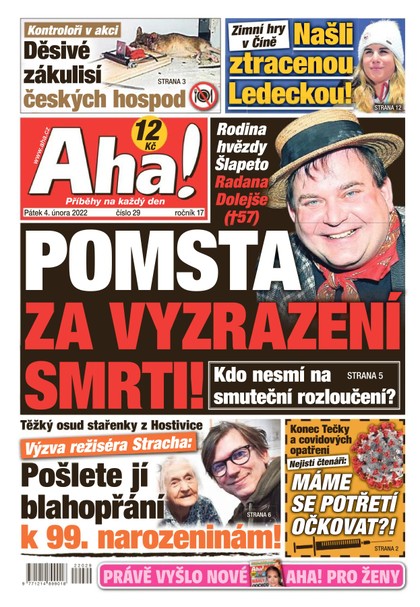 E-magazín AHA! - 4.2.2022 - CZECH NEWS CENTER a. s.