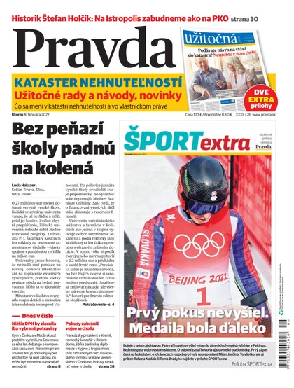 E-magazín Denník Pravda 08.02.2022 - OUR MEDIA SR a. s.