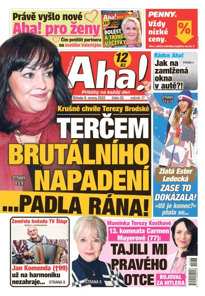 E-magazín AHA! - 9.2.2022 - CZECH NEWS CENTER a. s.