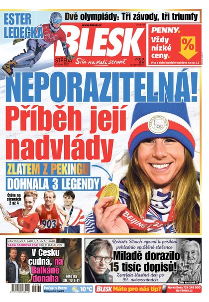 E-magazín Blesk - 9.2.2022 - CZECH NEWS CENTER a. s.
