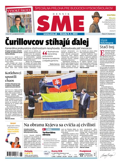 E-magazín SME 9-2-2022 - Petit Press, a.s. 